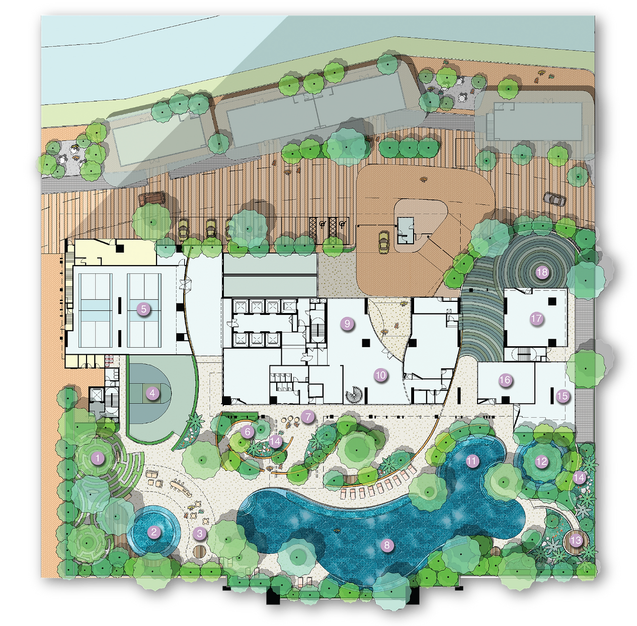 Exsim Damansara_Central Park Damansara_D'Tessera Facilities Plan
