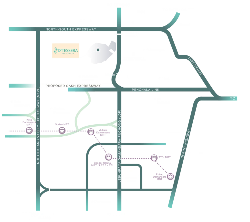 Exsim Damansara_D'Tessera_Location_Central Park Damansara