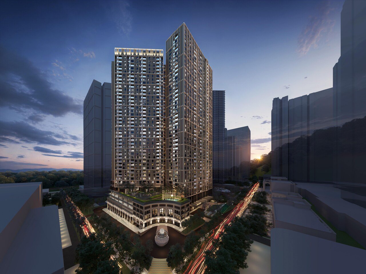 Exsim New Project Exsim Damansara The Aldenz Residences Facade
